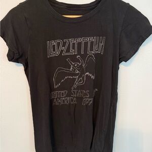 Women’s Black Graphic Tee, Small